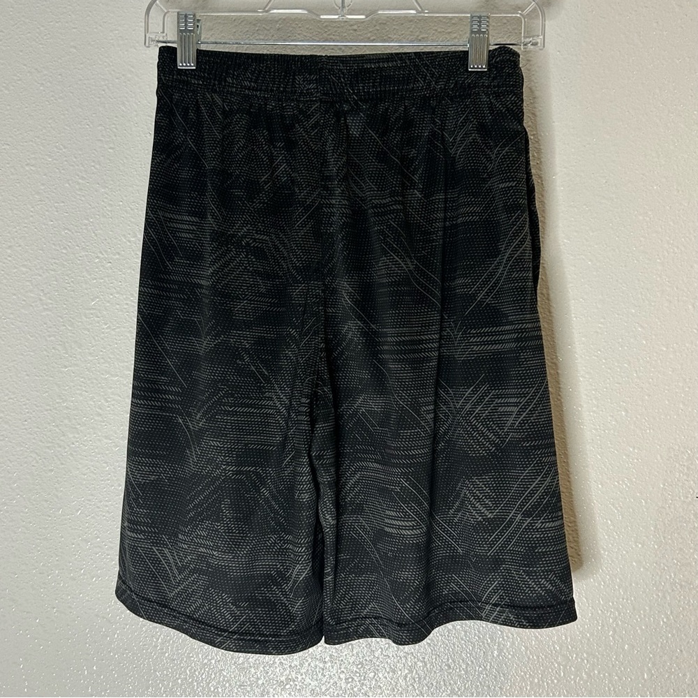 Champion Black Patterned Athletic Shorts Size Medium - Picture 3 of 5
